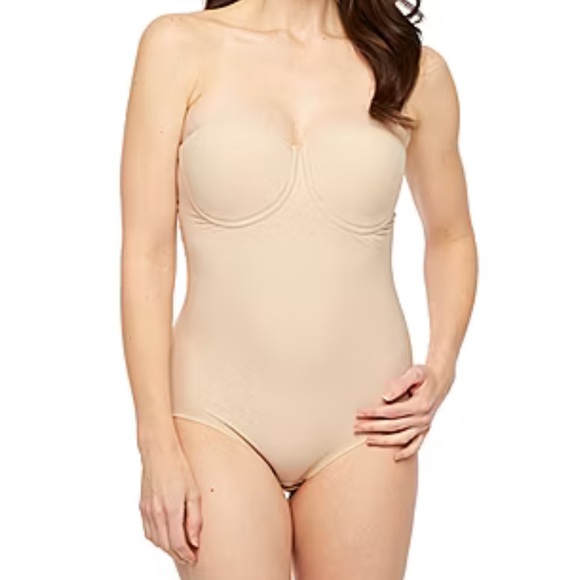 Ambrielle NWT 38C strapless optional bodybriefer shapewear - Picture 1 of 8